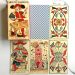 Tarot De Marseille box and deck, 15th century style tarot cards faced and old