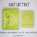 Naturtint 2 in 1 Colour Protecting Shampoo andConditioner Bar for Colour Treated Hair box and bar in green