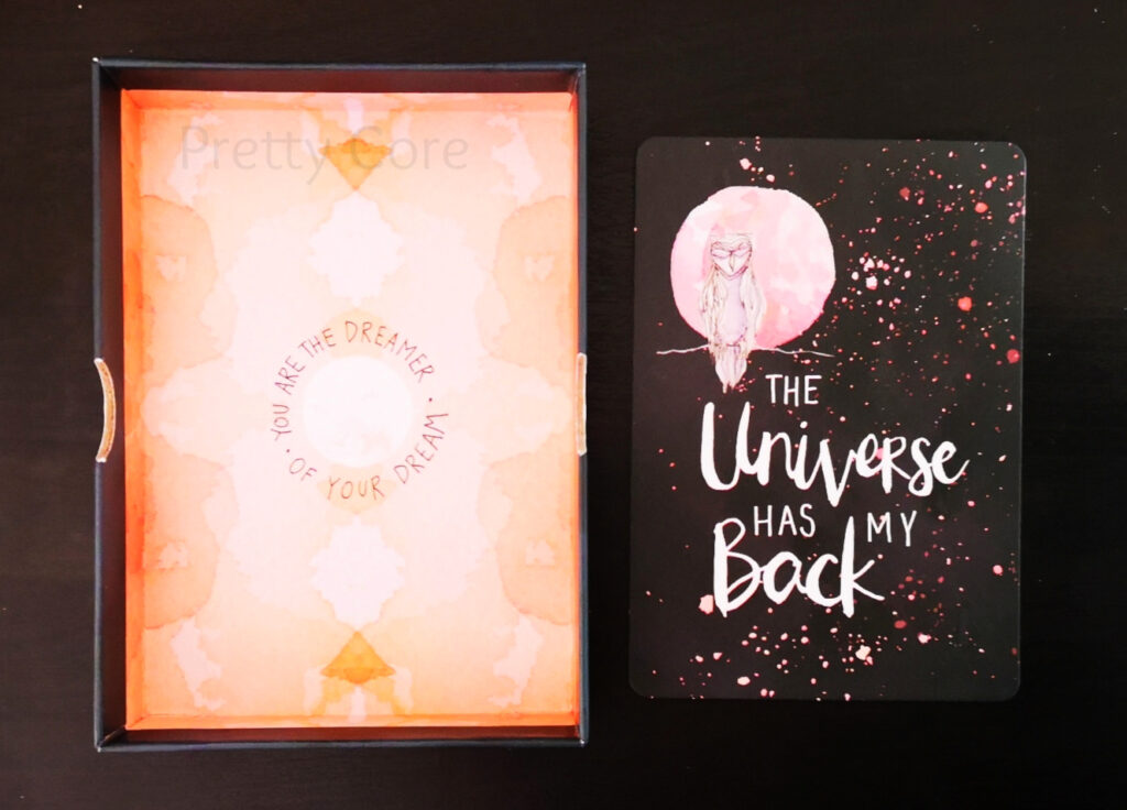 The Universe Has My Back Packaging
