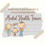 Drawing of a child holding parents hands with love above their head for the How You Can Support A Child Experiencing Mental Health Issues